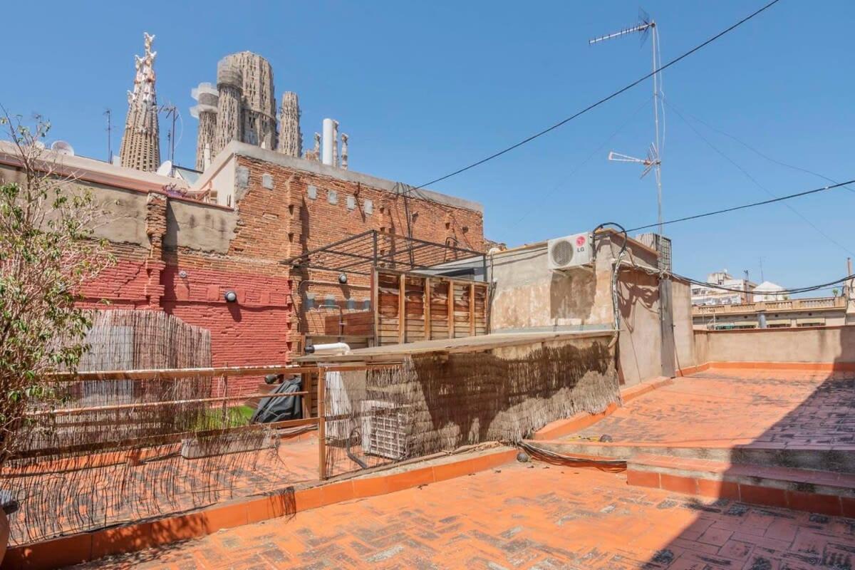 Apartament 3bd With Private Terrace Right By Sagrada Familia Barcelona